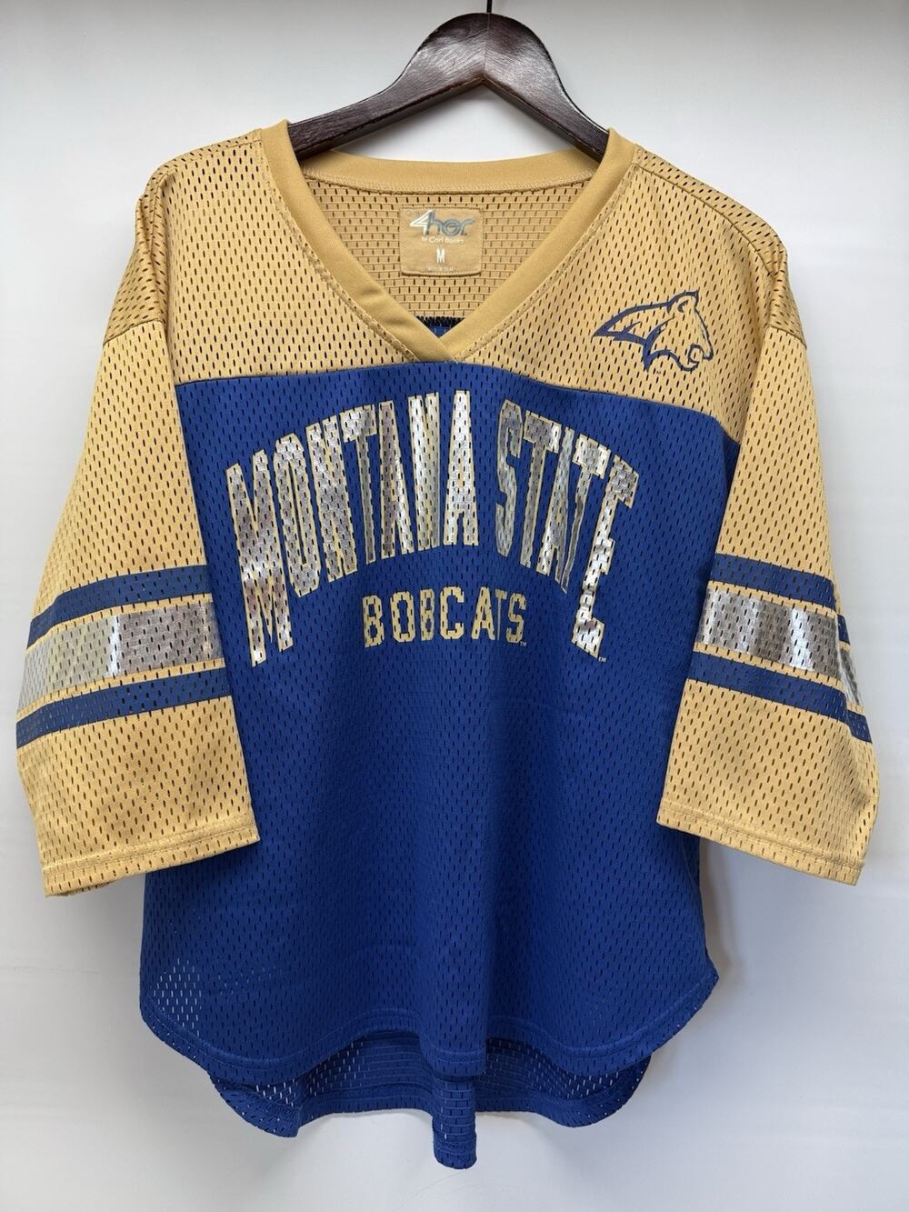 Montana State BOBCATS Mesh Jersey Carl Banks G-III Womens Medium